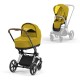 Wózek dziecięcy 2w1 Cybex Priam 4.0 Chrome/Brown - Mustard Yellow